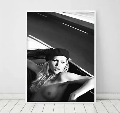 Kate Moss Vintage Retro Celebrities Poster Art Print. A3 A2 A1  • $76.05