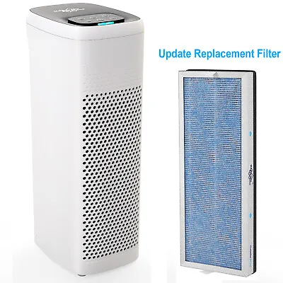 Air Purifier For Home Large Room True HEPA Washable Filter Allergies Odor Smoke • $25.99