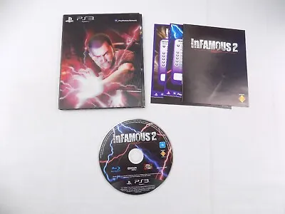 Mint Disc Playstation 3 Ps3 InFamous 2 Special Edition - Inc Manual Free Postage • $24.90