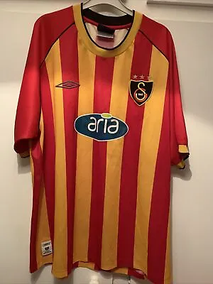 *XXL* 2002/03 GALATASARAY Home Football Shirt • £24.99