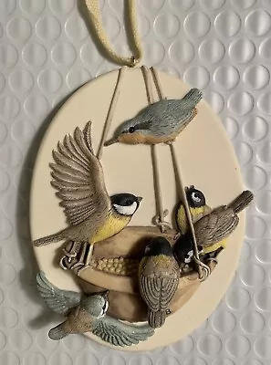 Hallmark Ornament Marjolein Bastin Honored Guests 1997 Birds Birdfeeder • $12.99