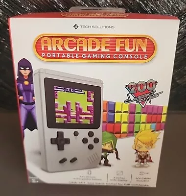 Merkury Innovations Fantastic Arcade Fun Portable Gaming Console 200 Games. Tech • $13