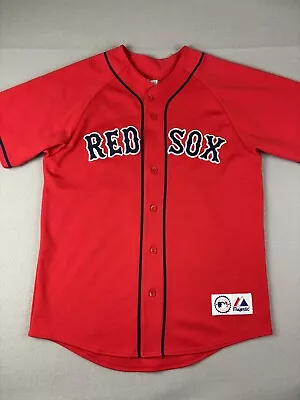 Majestic Boston Red Sox Jersey Size Large Daisuke Matsuzaka #18 Dice K MLB VTG • $49.99