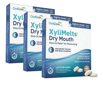 Xylimelts For Dry Mouth Mint-free 120 Disc Mailer Pack • $63.50