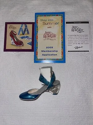 $125 • Buy Just The Right Shoe  MOONLIGHT  2005 By Lorraine Vail #25577 COA SIGNED BY RAINE