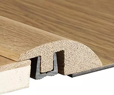 Solid Oak Ramp Reducer Threshold Door Bar Profile For 14Mm To 18Mm Flooring (La • £29.01