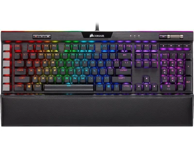 $298 • Buy Corsair K95 RGB Platinum XT Mechanical Gaming Keyboard (Cherry MX Blue)