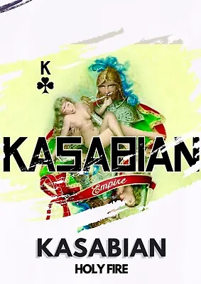 Kasabian Holy Fire A4 Print Poster Wall Art Decor Album CD. • £9.99