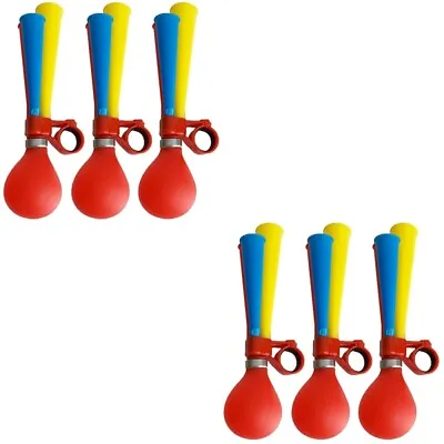  6 PCS Football Horn Bell Child Speaker For Bike Cycle Handlebar Mountain • £14.85