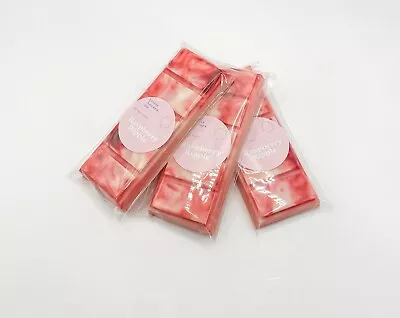 Raspberry Ripple Soy Wax Melt 55g - FREE POSTAGE • $5