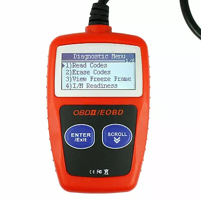 Mini LCD Vehicle OBDII OBD2 EOBD CAN Scan Tool Diagnostic Scanner Code Reader • $14.99