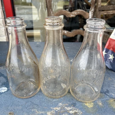 $29.99 • Buy Vintage Norfolk VA Milk Bottle Quart McClenny Dairy Inc.