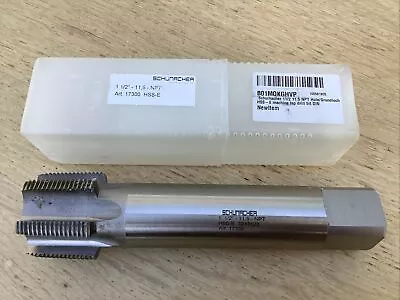 £125 • Buy 1 1/2” 11.5 NPT HSS-E Machine Tap Drill Bit (brand New Never Used)