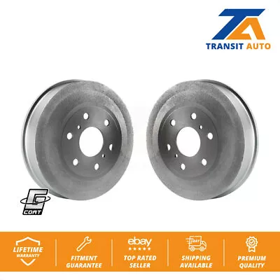 Rear Coated Brake Drums Pair For 2009-2013 Chevrolet Silverado 1500 GMC Sierra • $126.71