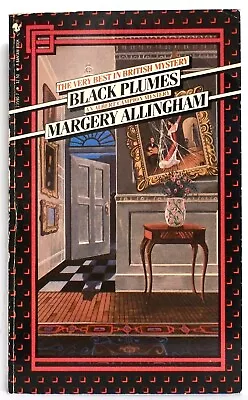 Margery Allingham—BLACK PLUMES—NOT An Albert Campion Mystery—1st Bantam Ed 1983 • $5