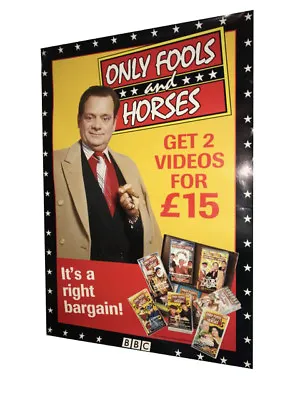 £19.99 • Buy Only Fools And Horses BBC Vintage Rare OFFICIAL Advertising Poster A2