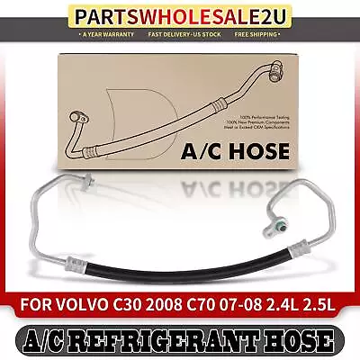 A/C Discharge Line Hose Assembly For Volvo C30 2008 C70 Compressor To Condenser • $22.49