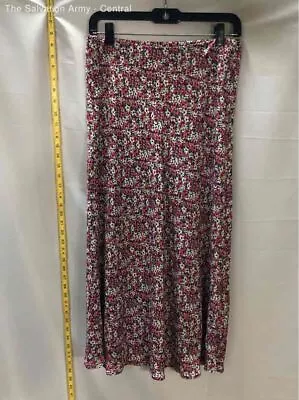 Banana Republic Womens Multicolor Floral Elastic Waist Midi Maxi Skirt Size S • $9.99