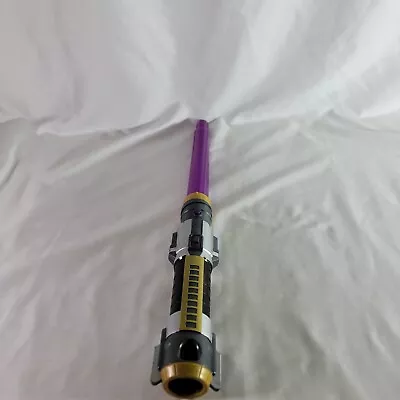 2016 Star Wars Purple Mace Windu Lightsaber Hasbro Bladebuilder Toy Light Sounds • $19.38