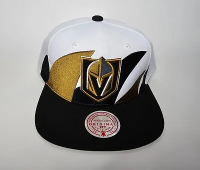 Vegas Golden Knights NHL Hockey Mitchell & Ness Shark Tooth Snapback Hat Cap VGK • $45