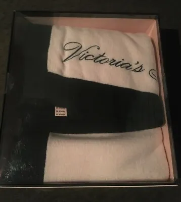 NEW Victoria's Secret 100% Cashmere Throw Blanket $200 Value Brand New • $73.99