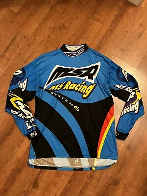 Vintage Malcolm Smith Racing MSR Made In USA Motocross Jersey Men XXL 2XL • $59