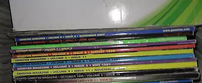 Gamefan Magazines 11 Issues 1993-2000 • $220