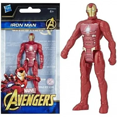 New Hasbro Marvel Sealed Iron Man 9cm Action Figure E4514 Quality Avengers Hot • £4.99