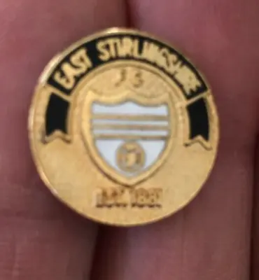 Rare Old East Stirlingshire F.c. Crest  Enamel Pin Badge • £2.99