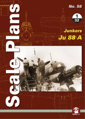 Maciej Noszczak Junkers Ju 88 A 1/32 (Paperback) Scale Plans (UK IMPORT) • $13.47