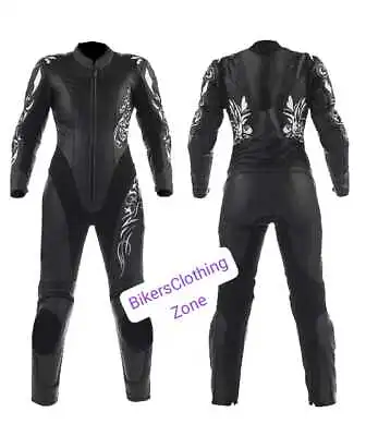 Ladies Suit Women Motorbike Motorcycle Suit Bike Leather Leder Girls Riding Suit • $320.41