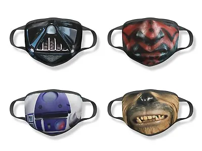 Movie Face Design Face Mask - Washable - Adult / Child Unofficial Star Wars • £6.99