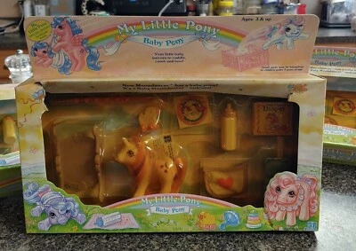 $200 • Buy My Little Pony G1 Baby Moondancer NIB NIP Set Retro Vintage Rare