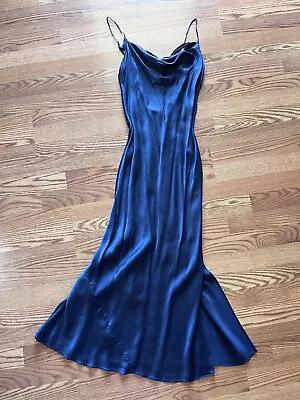 Rare Gorgeous 100% Silk Vintage 99 Victoria Secret Maxi Slip Dress! Size Medium • $75