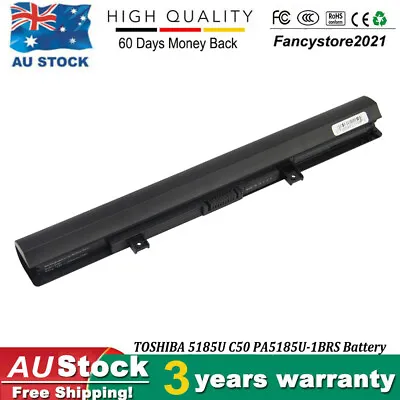 Laptop Battery For Toshiba Satellite C50 C50-B C55-B5299 C55-B5170 PA5185U-1BRS • $28.99