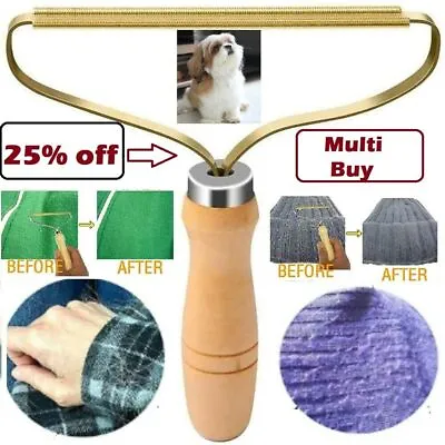 Lint Remover Manual Clothes Cleaning Fuzz Dust And Pet Hair Remover Combing UK • £2.99