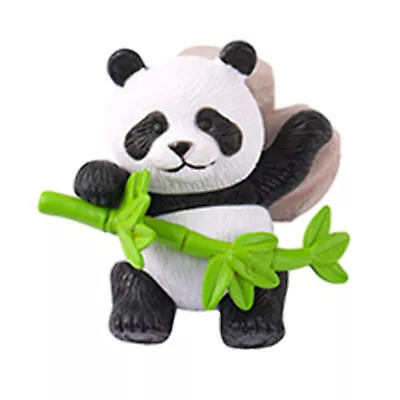Decoration Resin Ornaments Micr.o Panda Figurine Miniature Model Handmade Natura • £7.79
