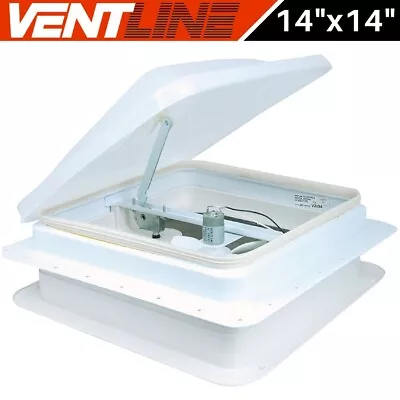 Coast Caravan Roof Vent & 12v Fan 14  X 14  RV Ventline Hatch Skylight Sky Light • $149