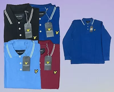 Lyle & Scott Men's Long Sleeve Polo Shirt • £14.99