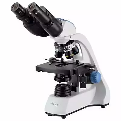 40X-1600X LED Binocular Compound Microscope W 3D Two-Layer Mechanical Stage • $219.99