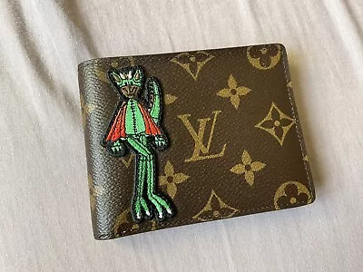 LOUIS VUITTON M80156 Animal Monogram Portefeuille Scrapes Under NM Wallet VVGC • £525