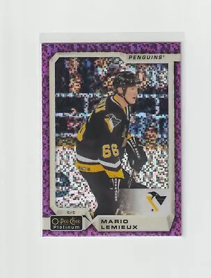 2018-19 O-Pee-Chee Platinum Violet Pixels Mario Lemieux • $0.73