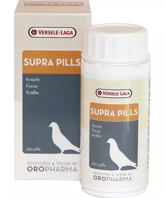 Versele Laga Oropharma Supra Pills 250pil - Pill Box Speed To Herbs • $27.63