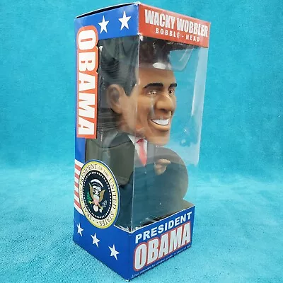 President Barack Obama 2009 Wacky Wobbler Bobble Head NIB Bobblehead • $17.99