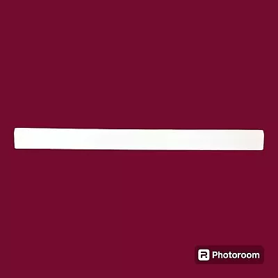 Ceramic Tile Trim White Crystal Panel Wall Border 1x13  QUANTITIES AVAILABLE • £8.63