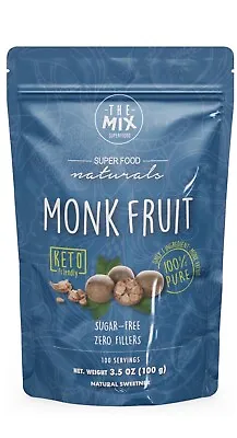 THE MIX SUPERFOODS - MONK FRUIT 100% PURE - Monk Fruit Without Erythritol - Suit • $24.95