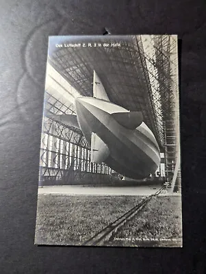 Mint Germany Aviation RPPC Zeppelin Postcard Airship ZR3 USS Los Angeles • $85