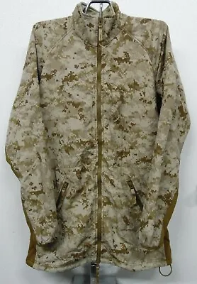 USMC Improved Fleece B Prototype Desert Digital MARPAT Jacket Med Long • $195