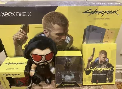 $900 • Buy Cyberpunk 2077 Limited Collectors Edition Xbox One X 1TB Console (Sealed)