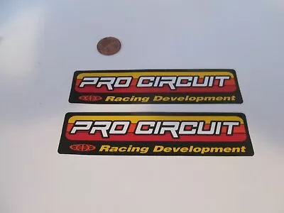 X2 PRO CIRCUIT RD Sticker Decal RACING ORIGINAL OLD STOCK • $3.98